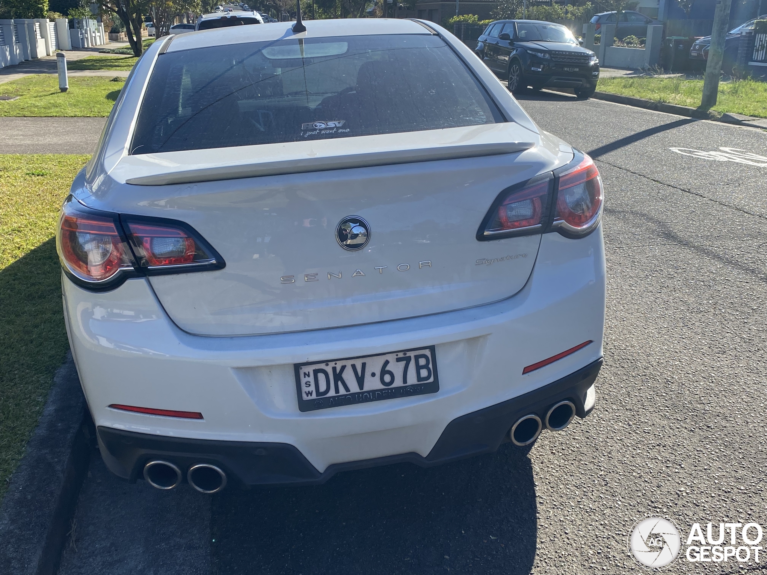 Holden HSV Gen-F Senator Signature