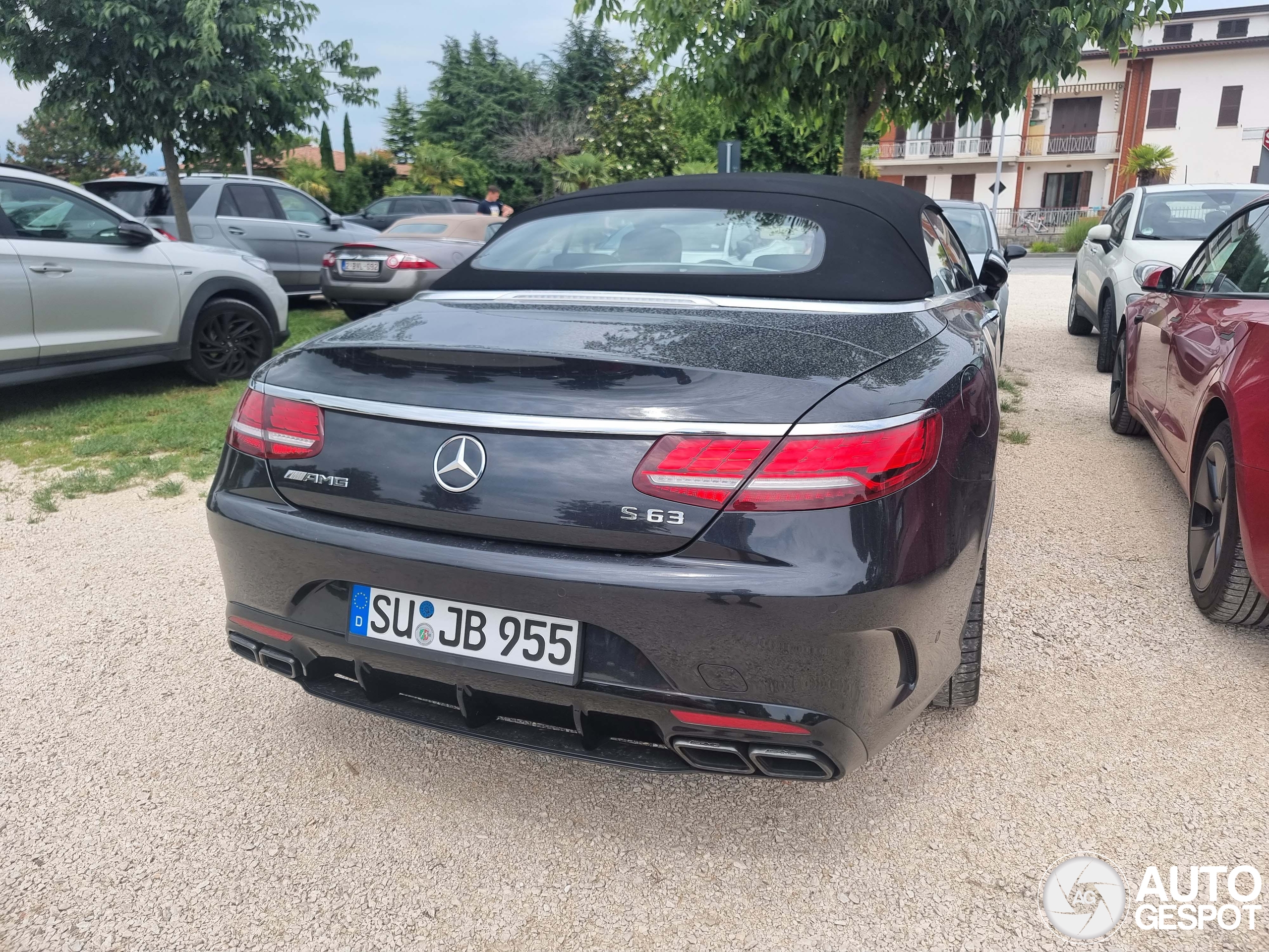 Mercedes-AMG S 63 Convertible A217 2018