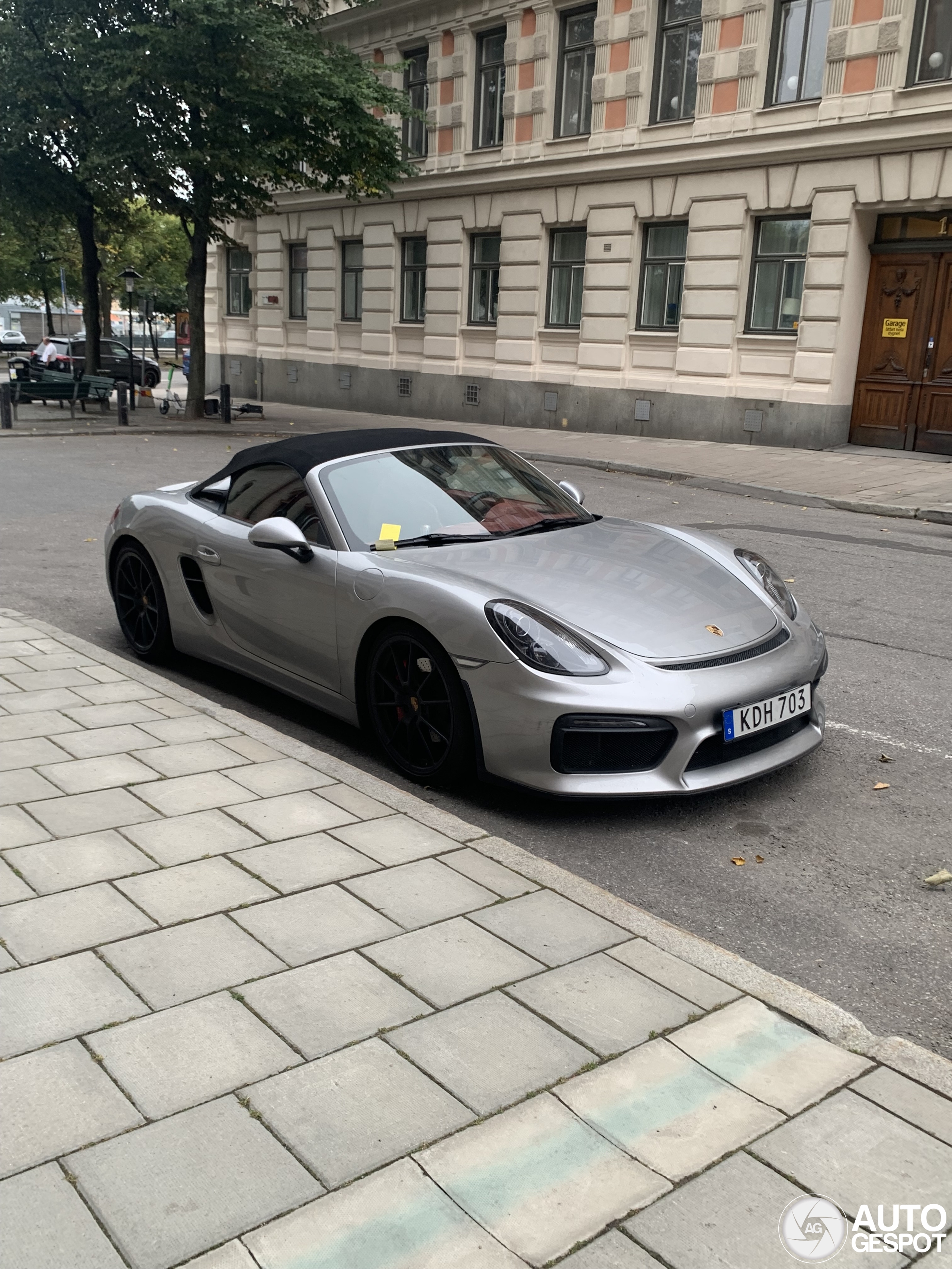 Porsche 981 Boxster Spyder