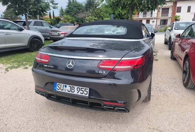 Mercedes-AMG S 63 Convertible A217 2018