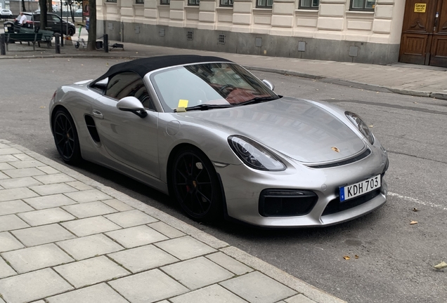 Porsche 981 Boxster Spyder