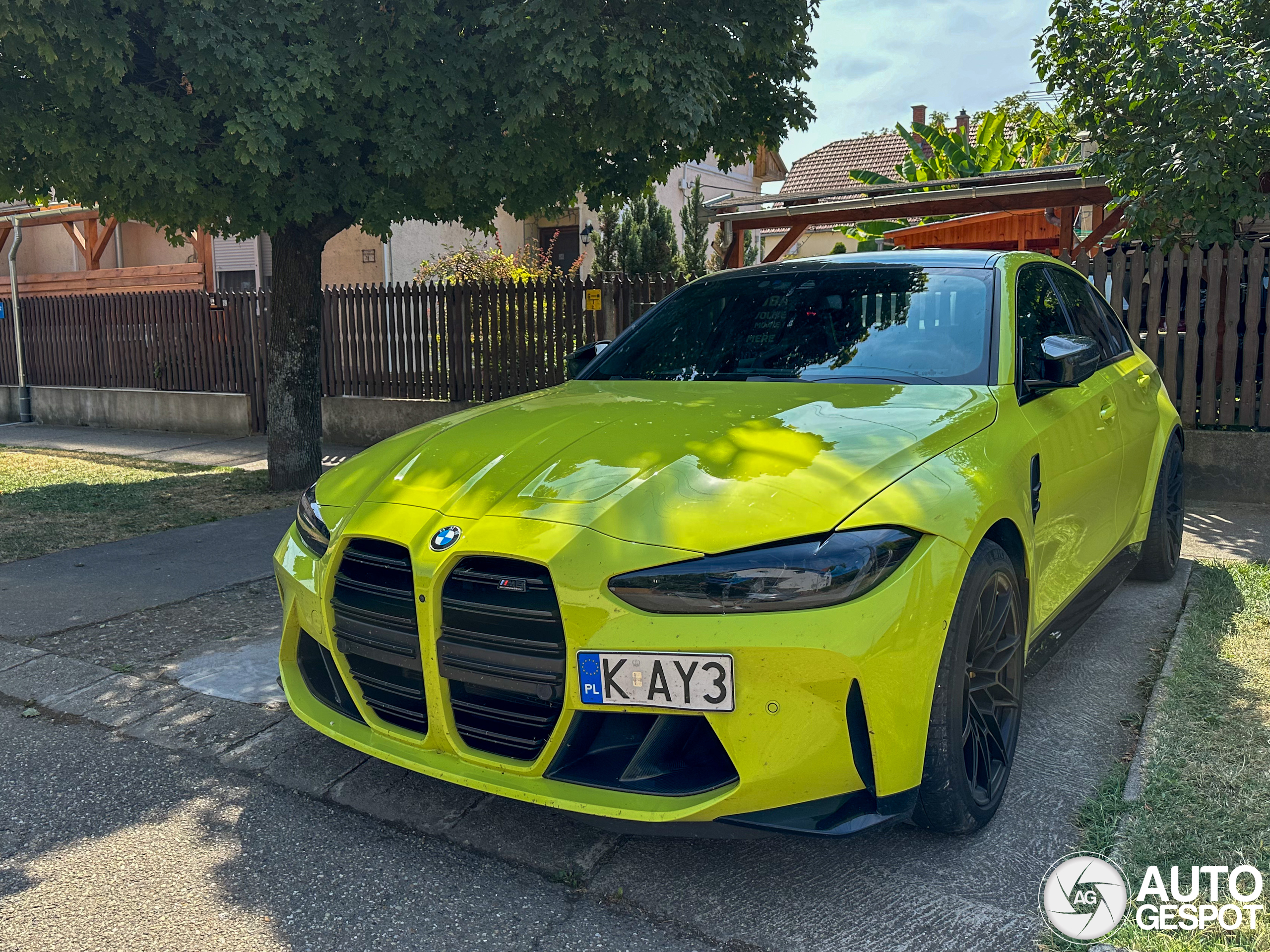 BMW M3 G80 Sedan Competition