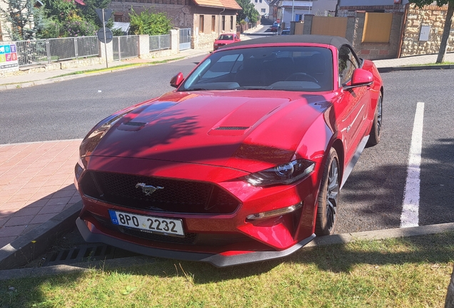 Ford Mustang GT Convertible 2018