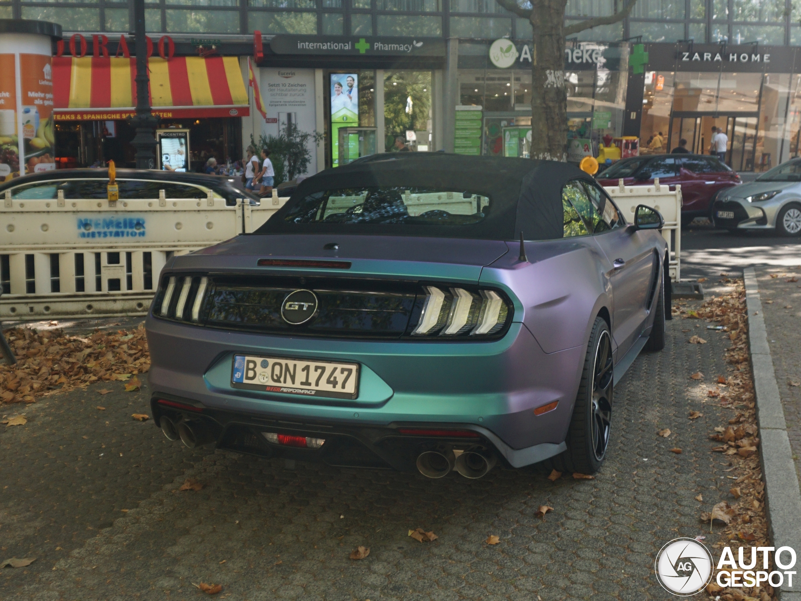 Ford Mustang GT Convertible 2018