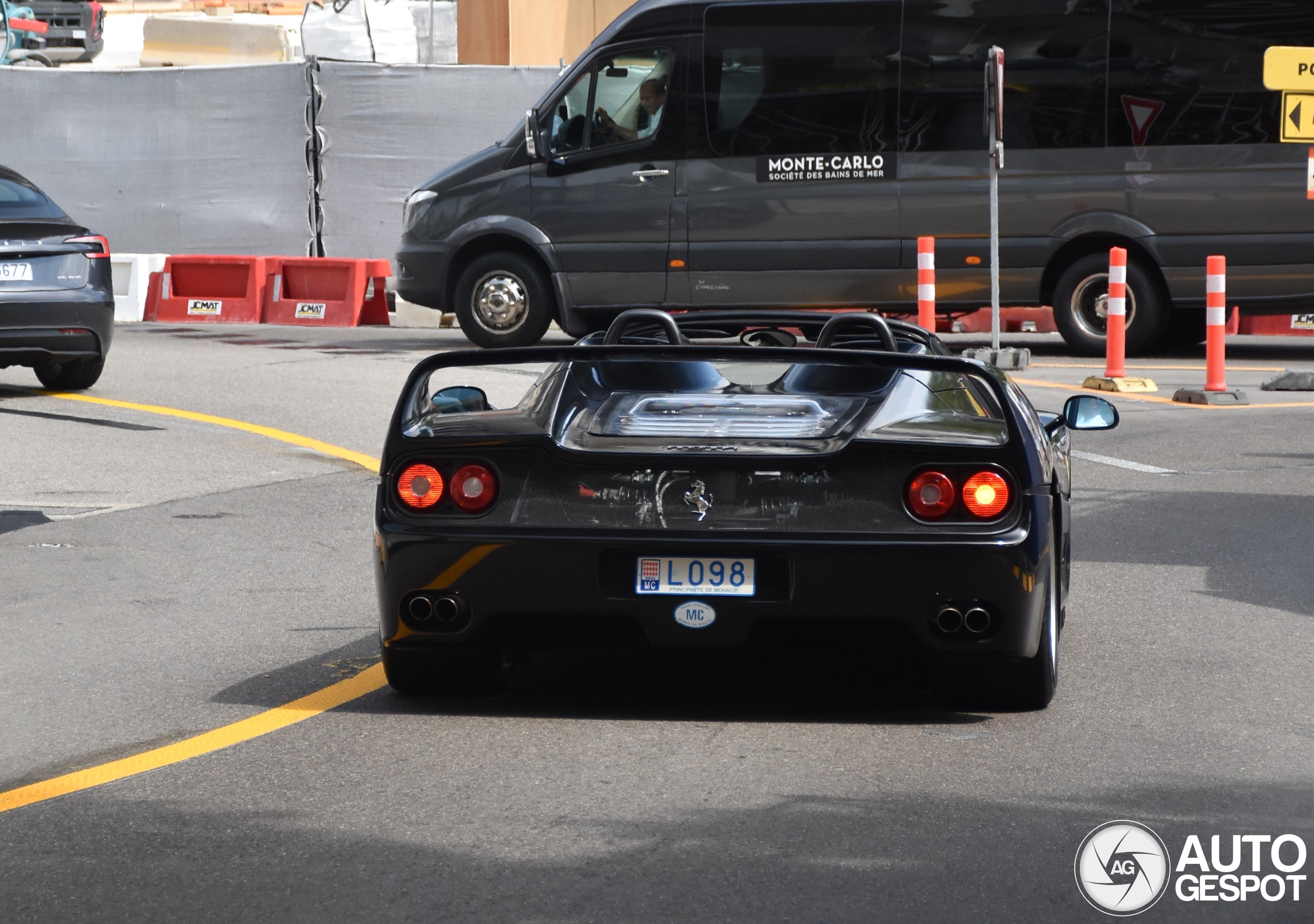 Rare black Ferrari F50 spotted in Monaco: A true Icon