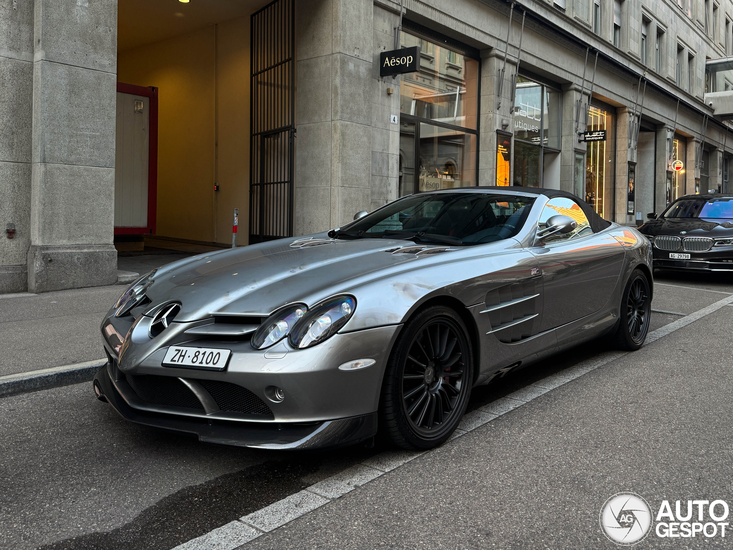 Ekskluzivni pronalazak u Cirihu: Mercedes-Benz SLR McLaren Roadster 722 S