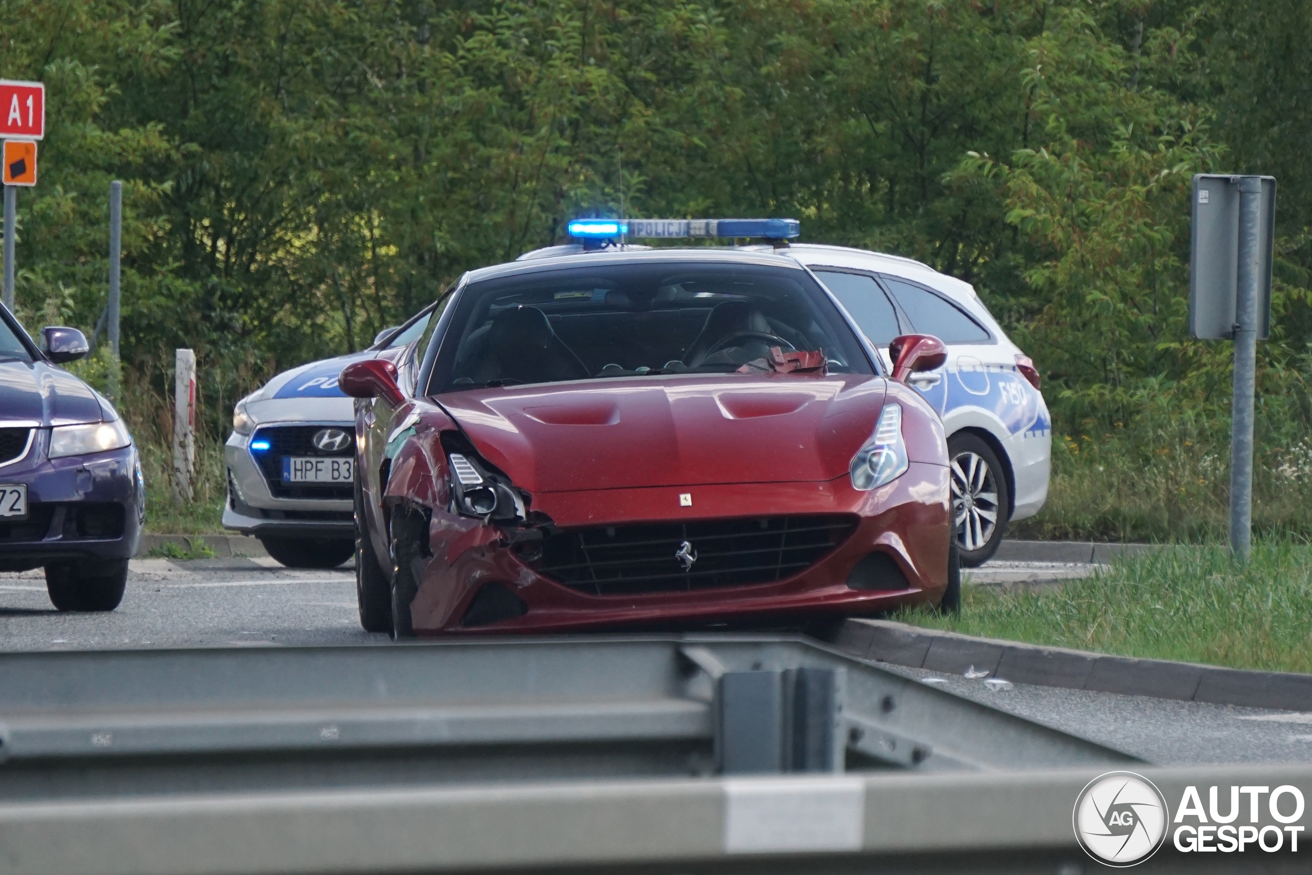 Vrachtwagen vs. Ferrari