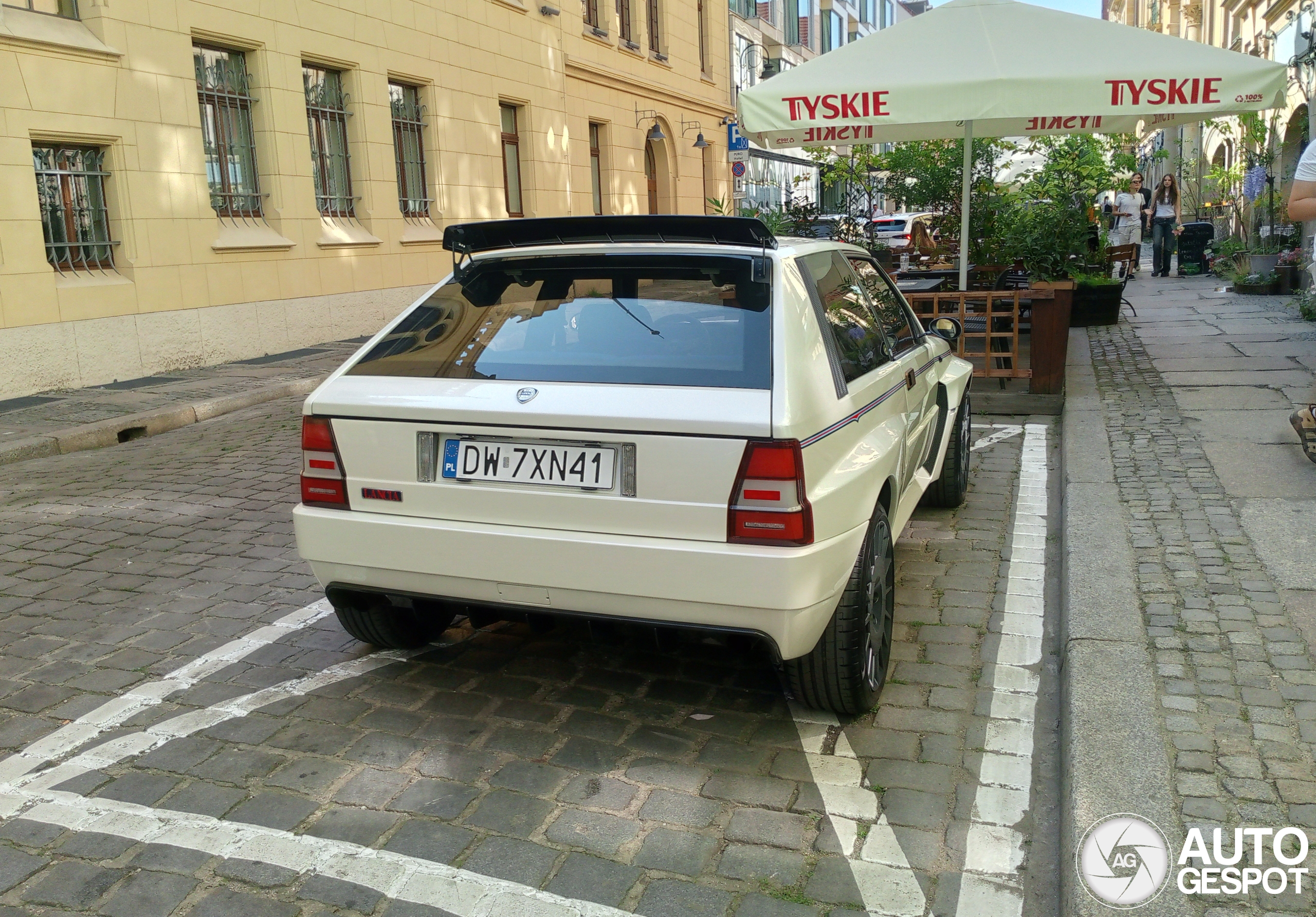 Daar heb je weer een Lancia Delta Futurista