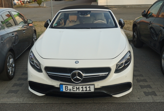 Mercedes-AMG S 63 Convertible A217