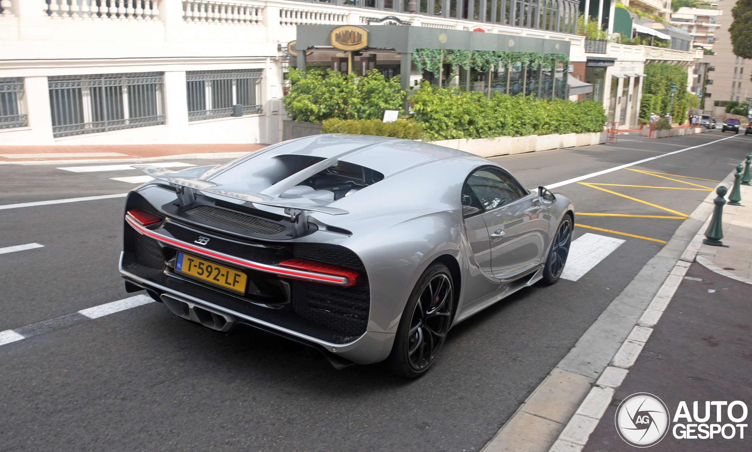 Dutch-registered Bugatti Chiron makes first appearance in Monaco