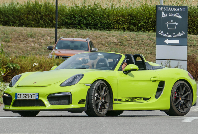 Porsche 981 Boxster Spyder