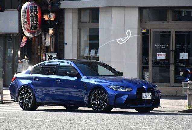 BMW M3 G80 Sedan Competition