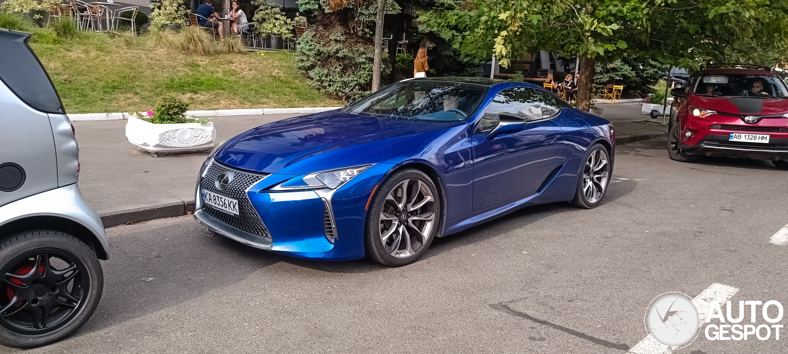 Lexus LC 500 Structural Blue Edition