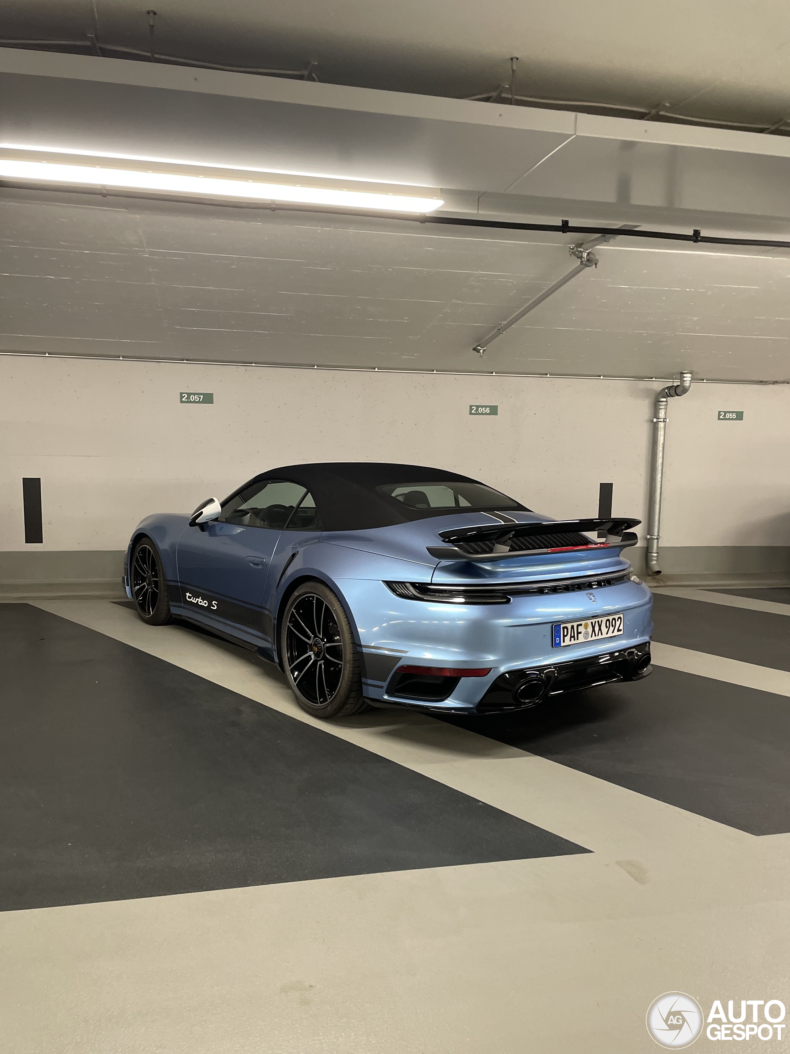 Porsche 992 Turbo S Cabriolet