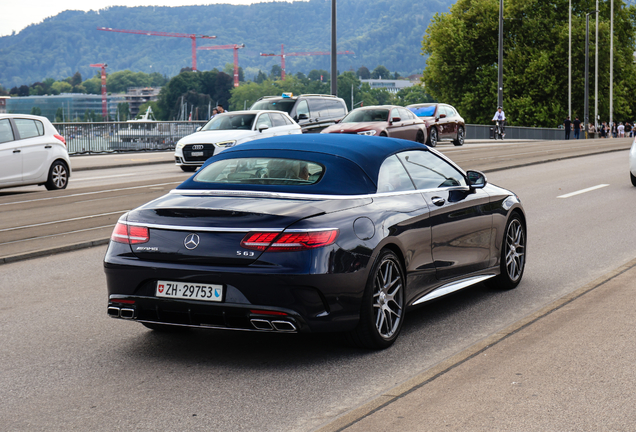 Mercedes-AMG S 63 Convertible A217 2018