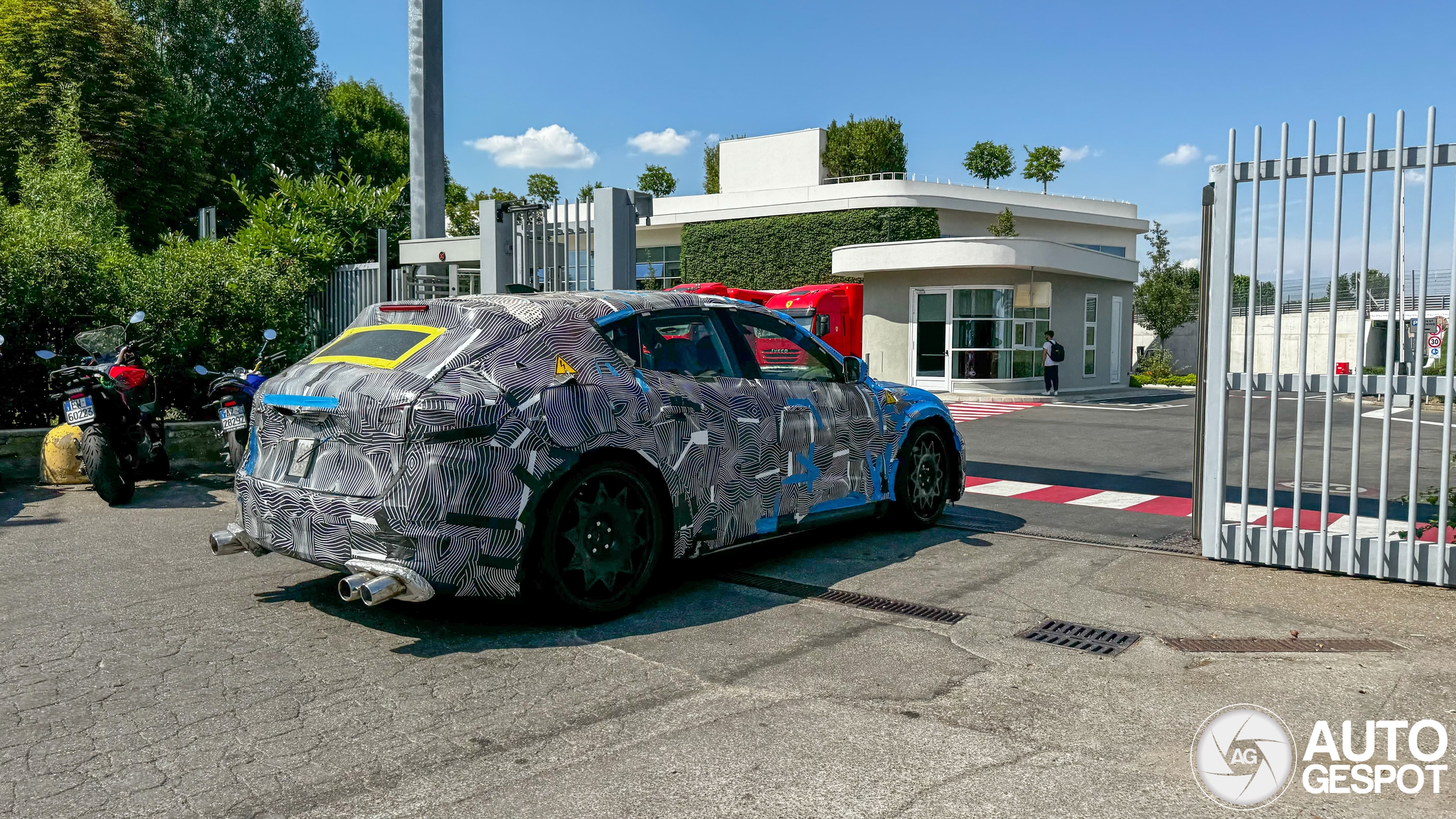 Ferrari EV Test Mule