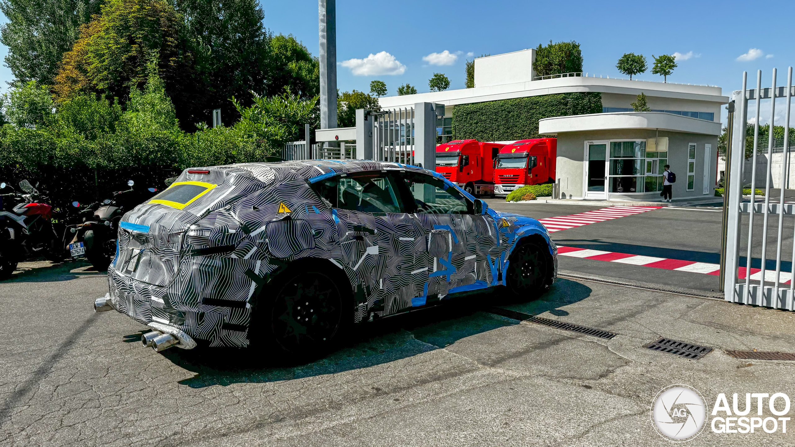 Ferrari EV Test mule