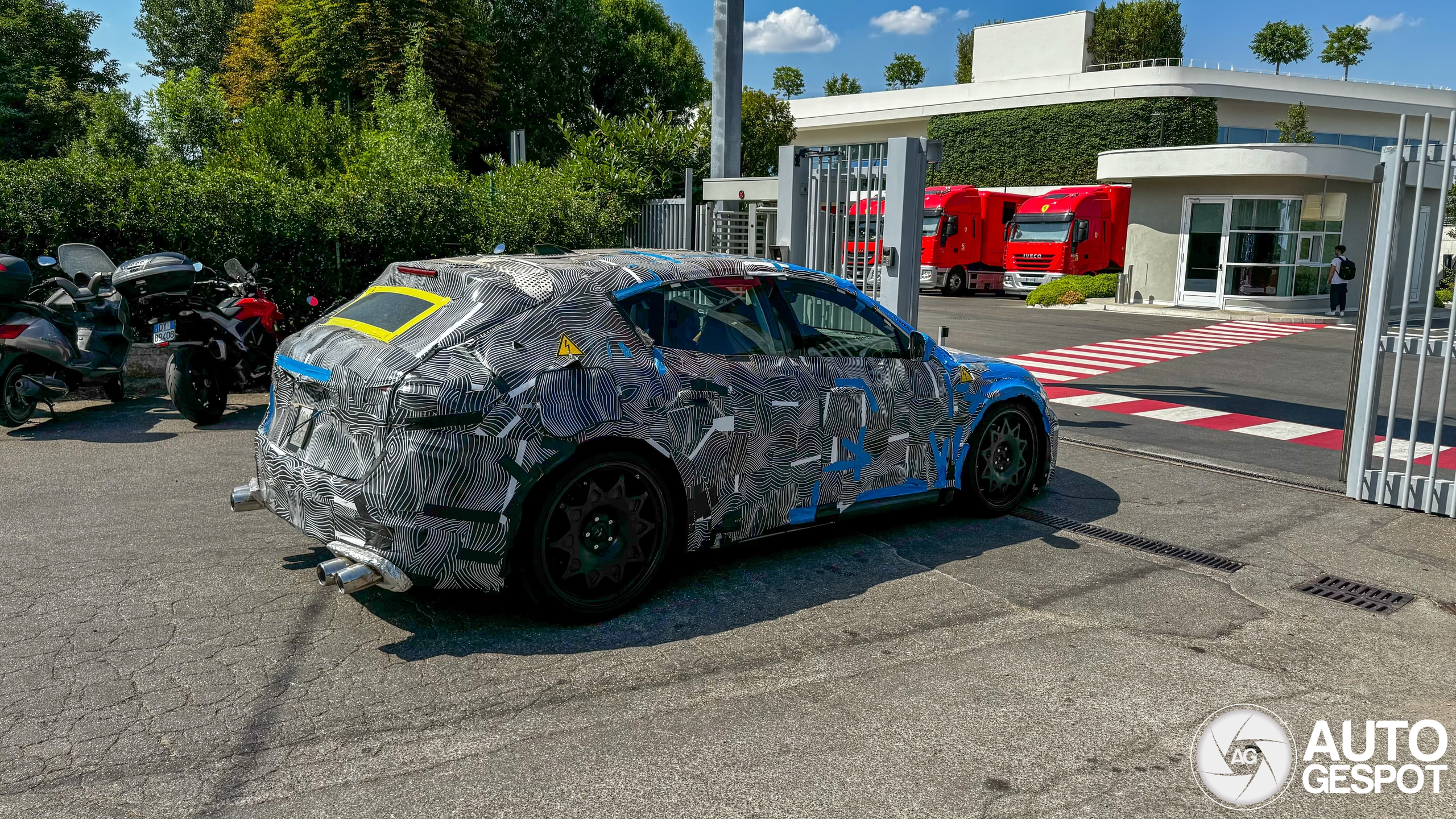 Ferrari EV Test mule