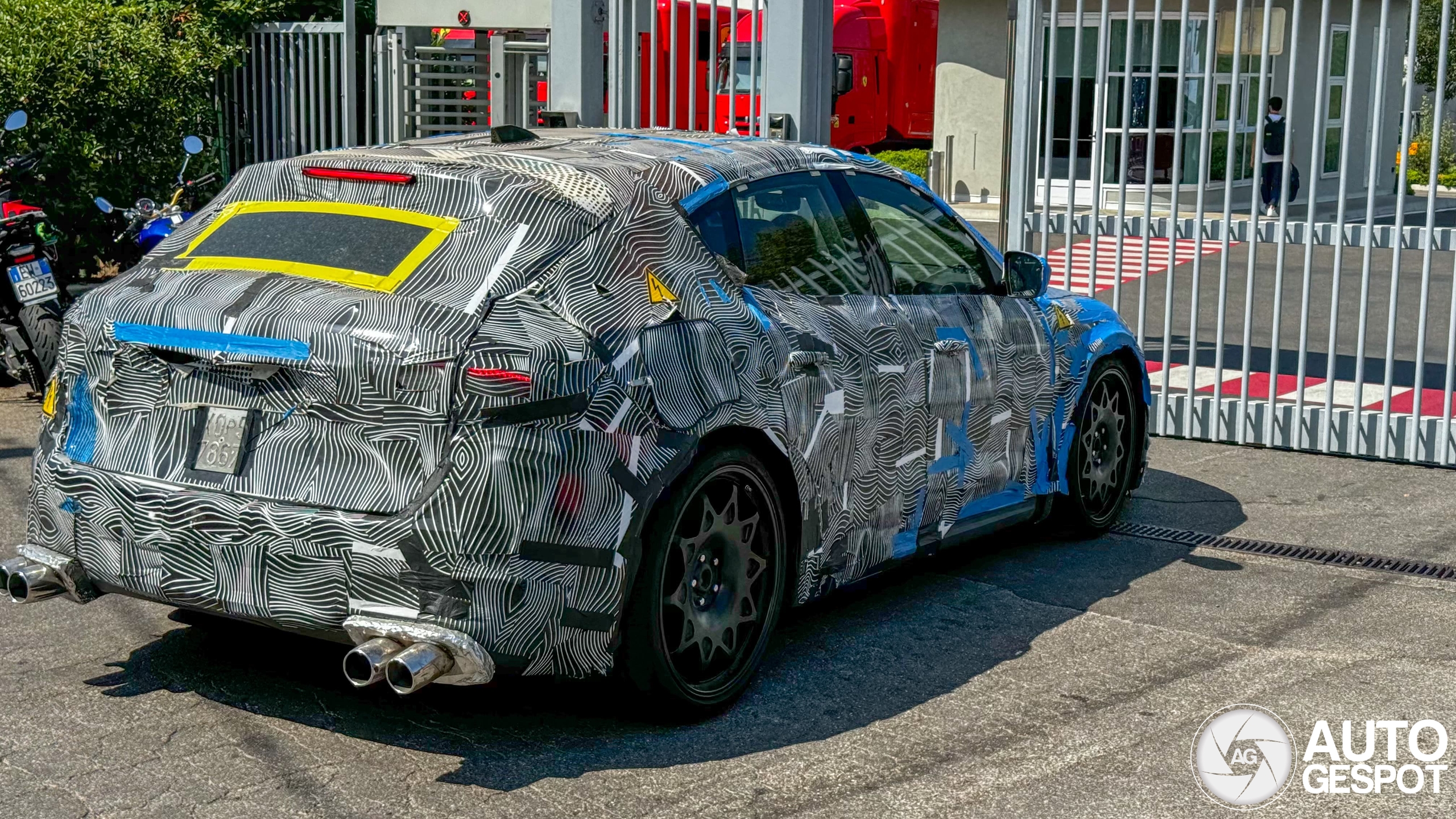 Ferrari EV Test mule