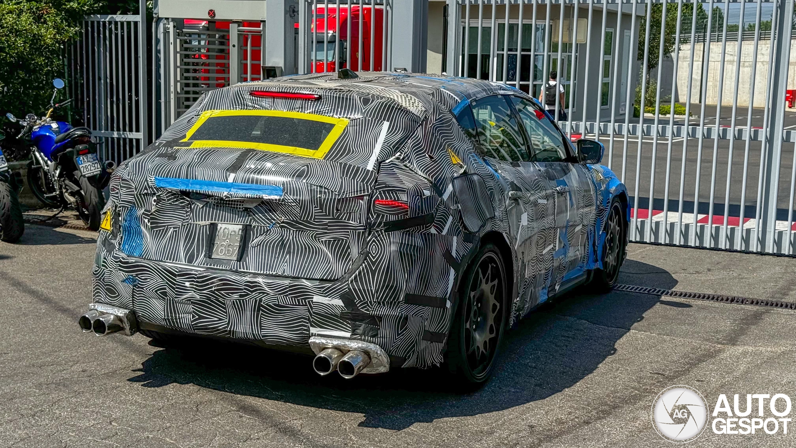 Ferrari EV Test mule