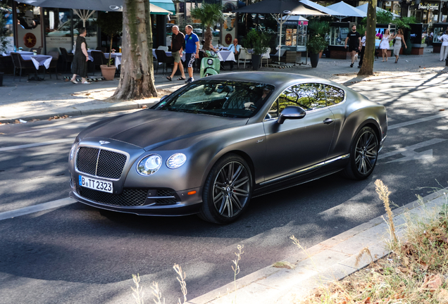 Bentley Continental GT Speed 2015