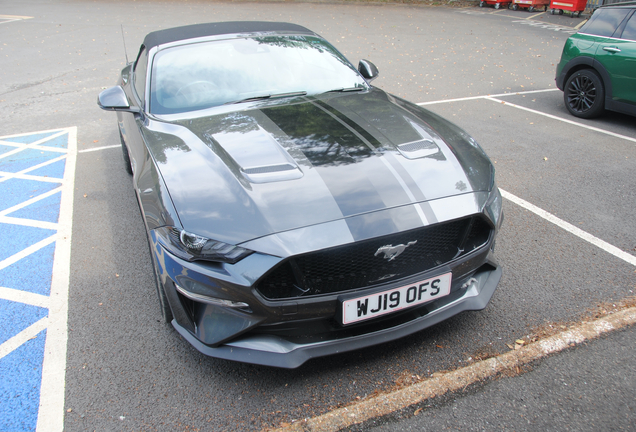 Ford Mustang GT Convertible 2018