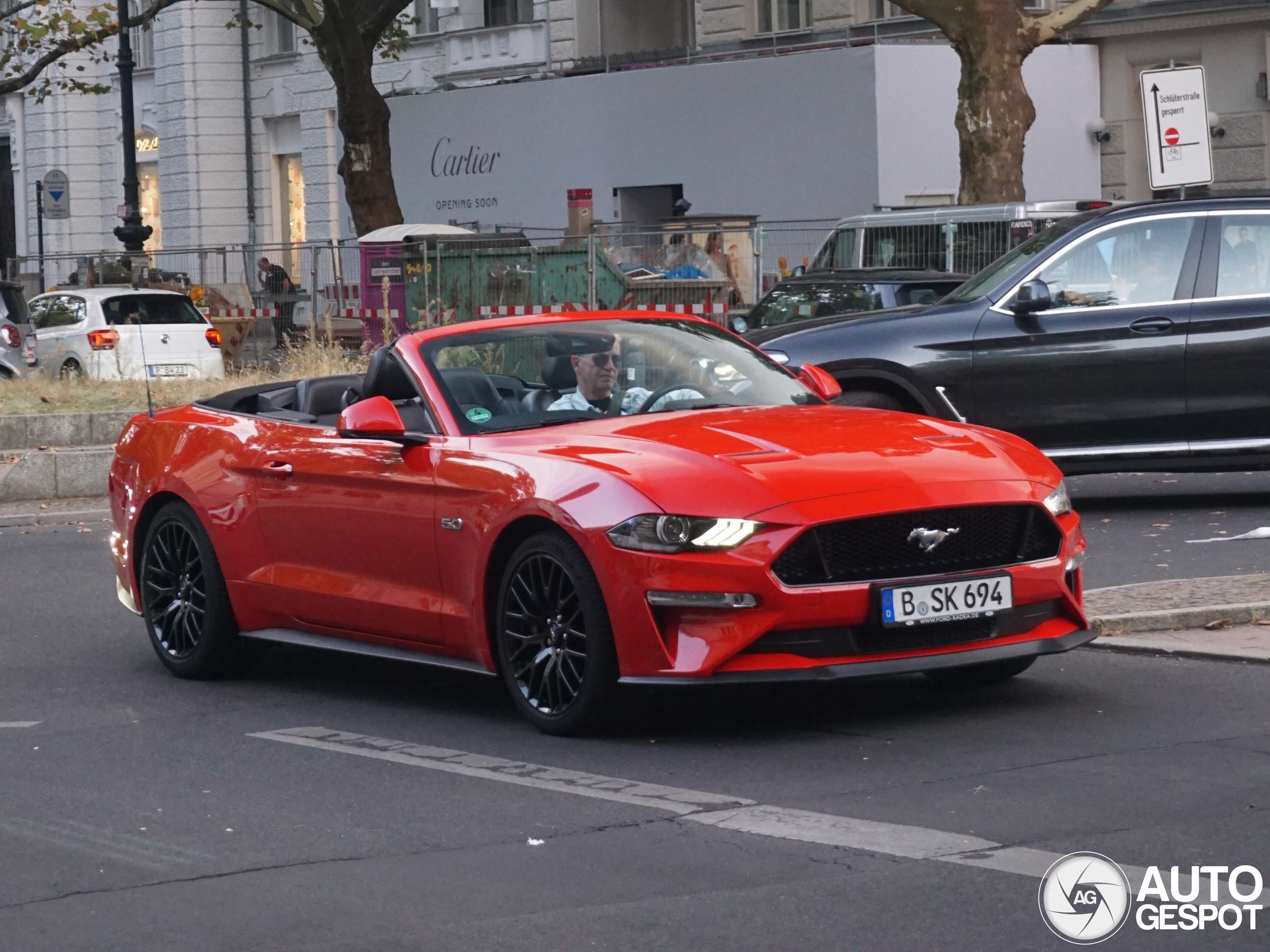 Ford Mustang GT Convertible 2018