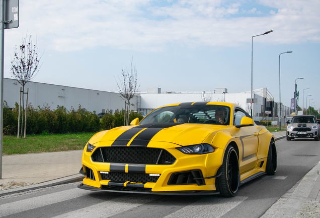 Ford Mustang GT 2018 Liberty Walk Widebody