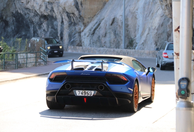 Lamborghini Huracán LP640-4 Performante Spyder