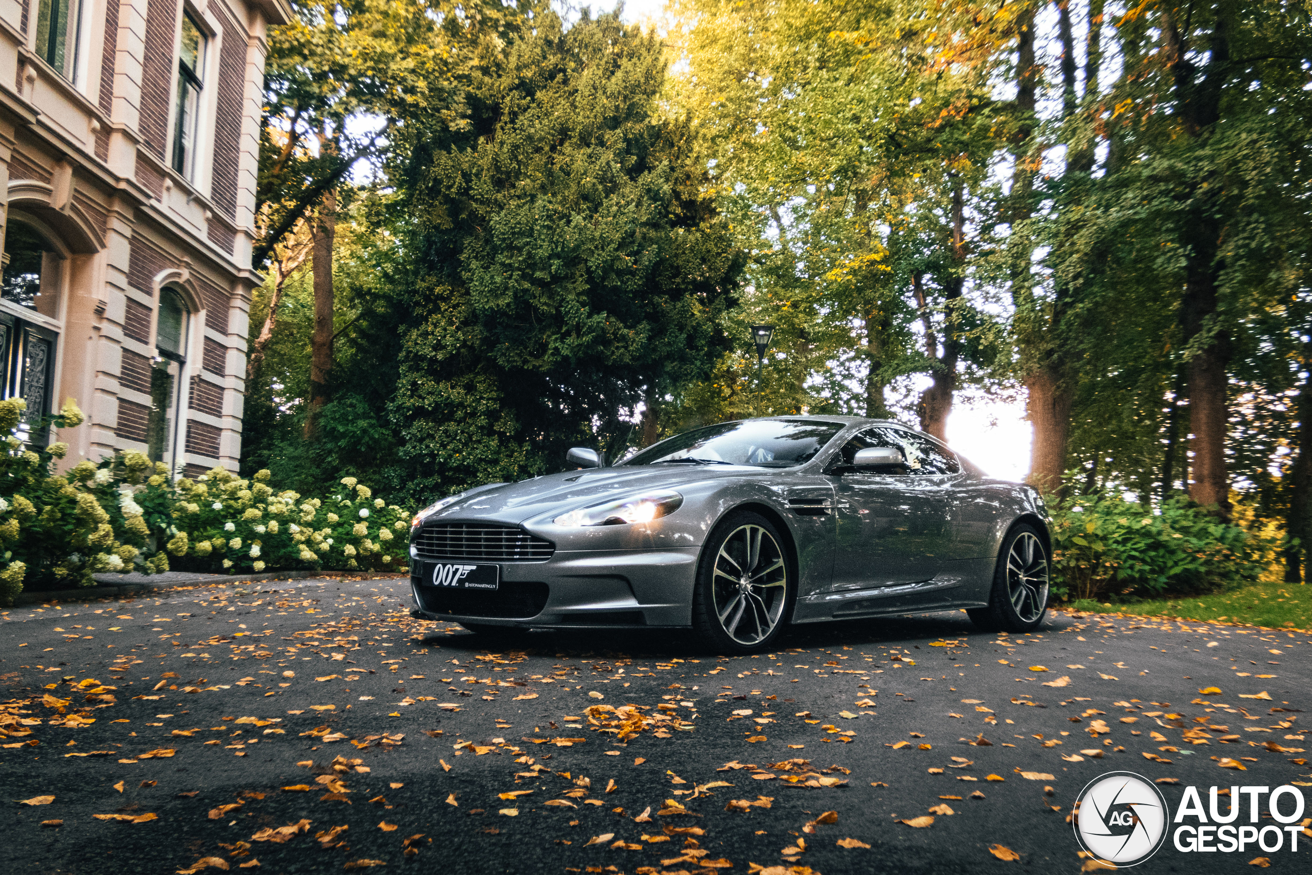 Autumn photoshoot in Zwolle: Aston Martin DBS