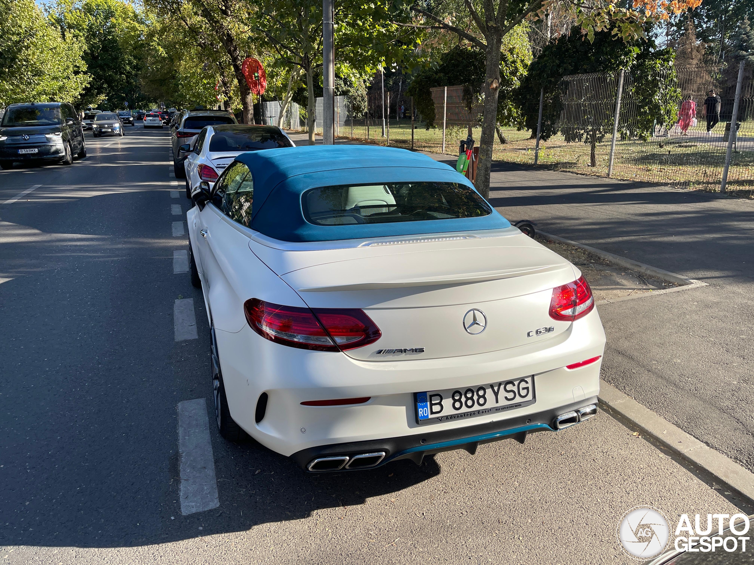 Mercedes-AMG C 63 S Convertible A205 Ocean Blue Edition