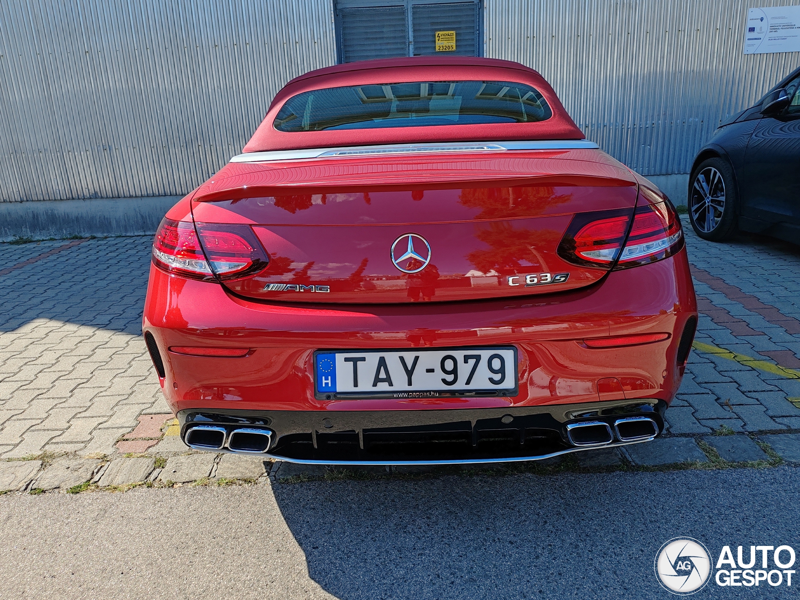 Mercedes-AMG C 63 S Convertible A205 2018