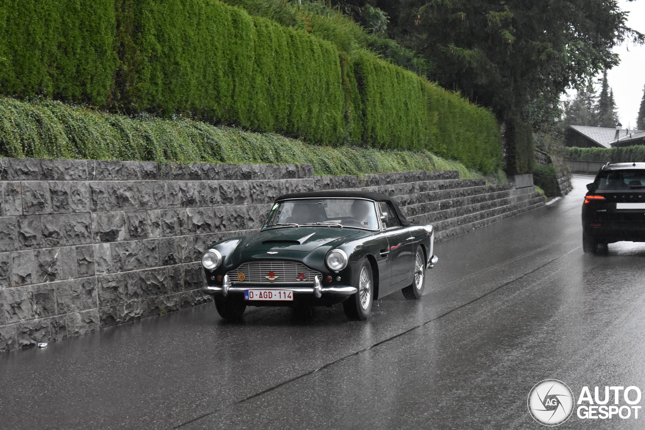 Aston Martin DB4: Classic elegance spotted in Switzerland