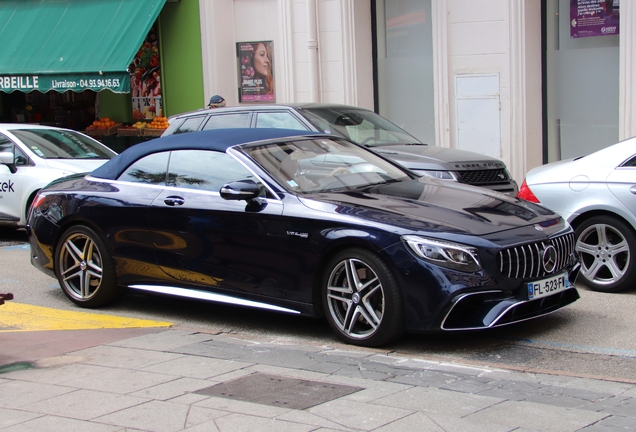 Mercedes-AMG S 63 Convertible A217 2018