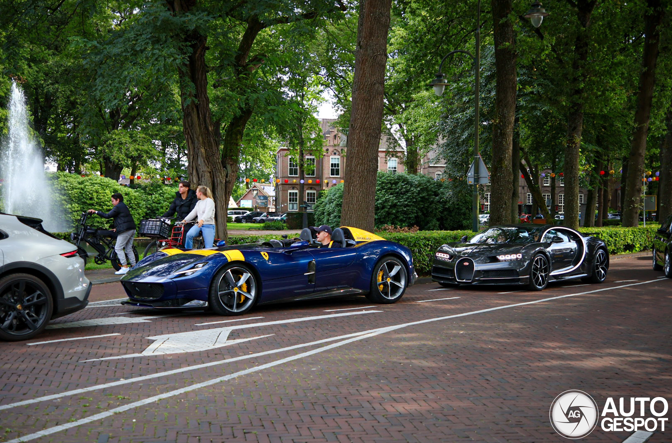 Laren’s finest: Ferrari Monza SP2 and Bugatti Chiron Sport steal the show