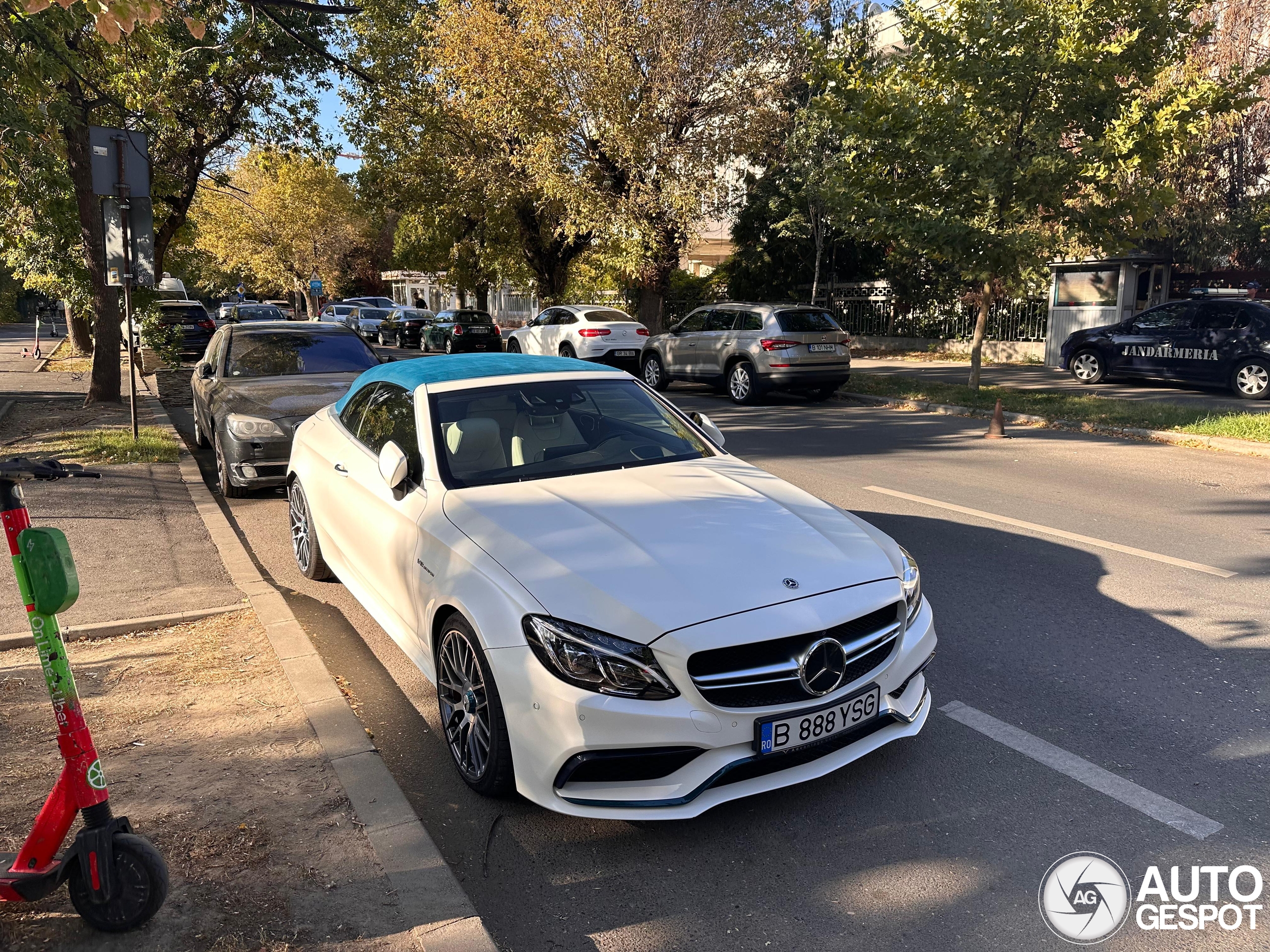 Mercedes-AMG C 63 S Convertible A205 Ocean Blue Edition