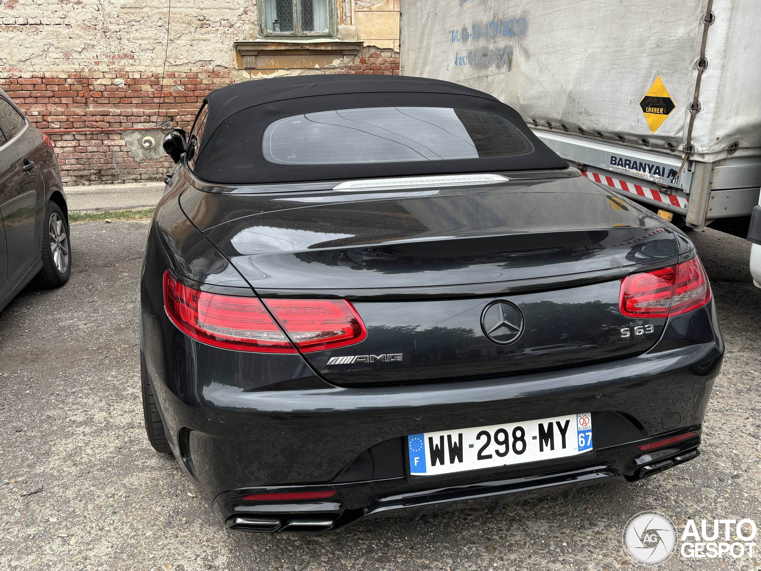 Mercedes-AMG S 63 Convertible A217