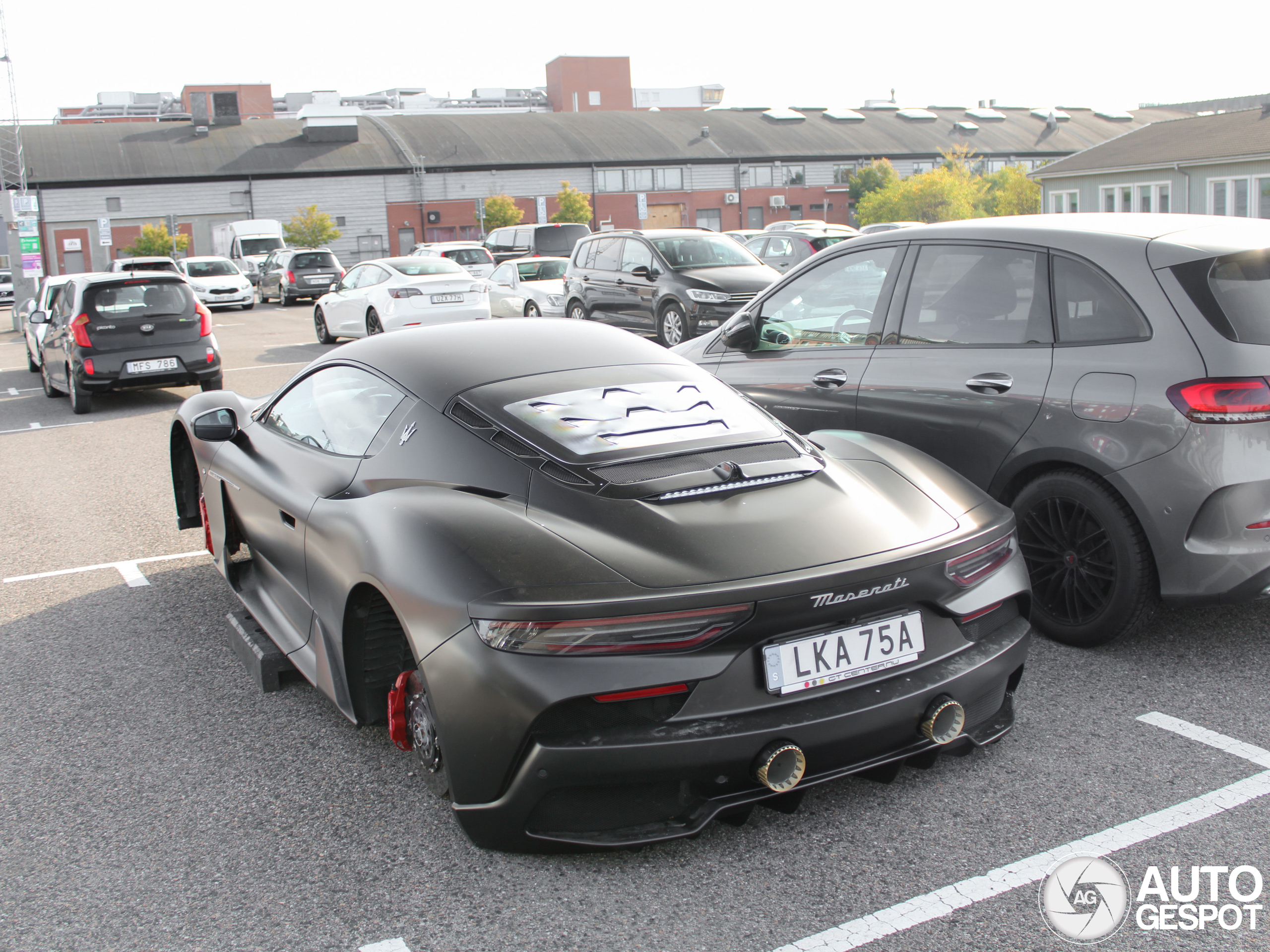 Maserati MC20 ligt er niet zo lekker bij