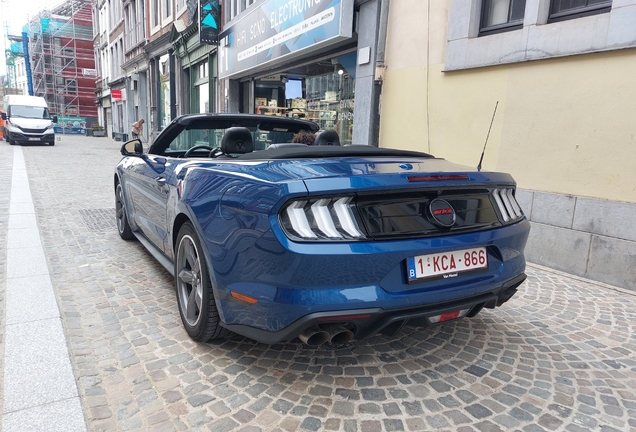 Ford Mustang GT California Special Convertible 2018