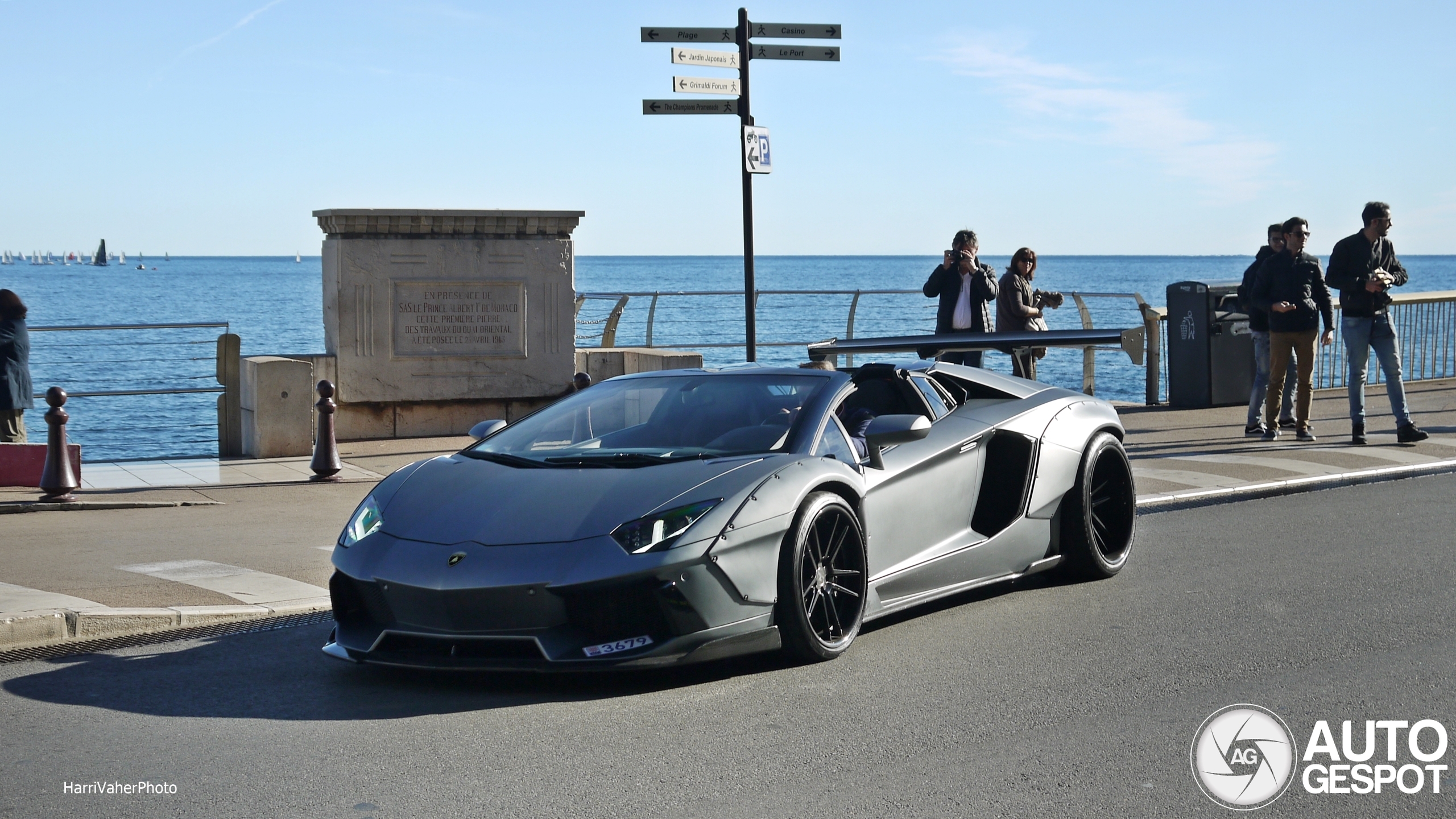 Lamborghini Aventador LP700-4 Roadster Liberty Walk LB Performance Wide Body