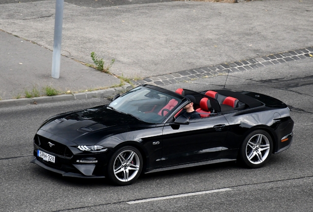 Ford Mustang GT Convertible 2018