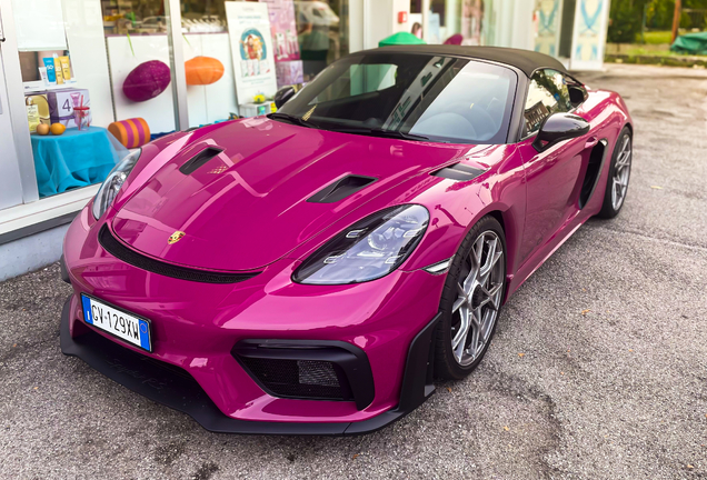 Porsche 718 Spyder RS Weissach Package