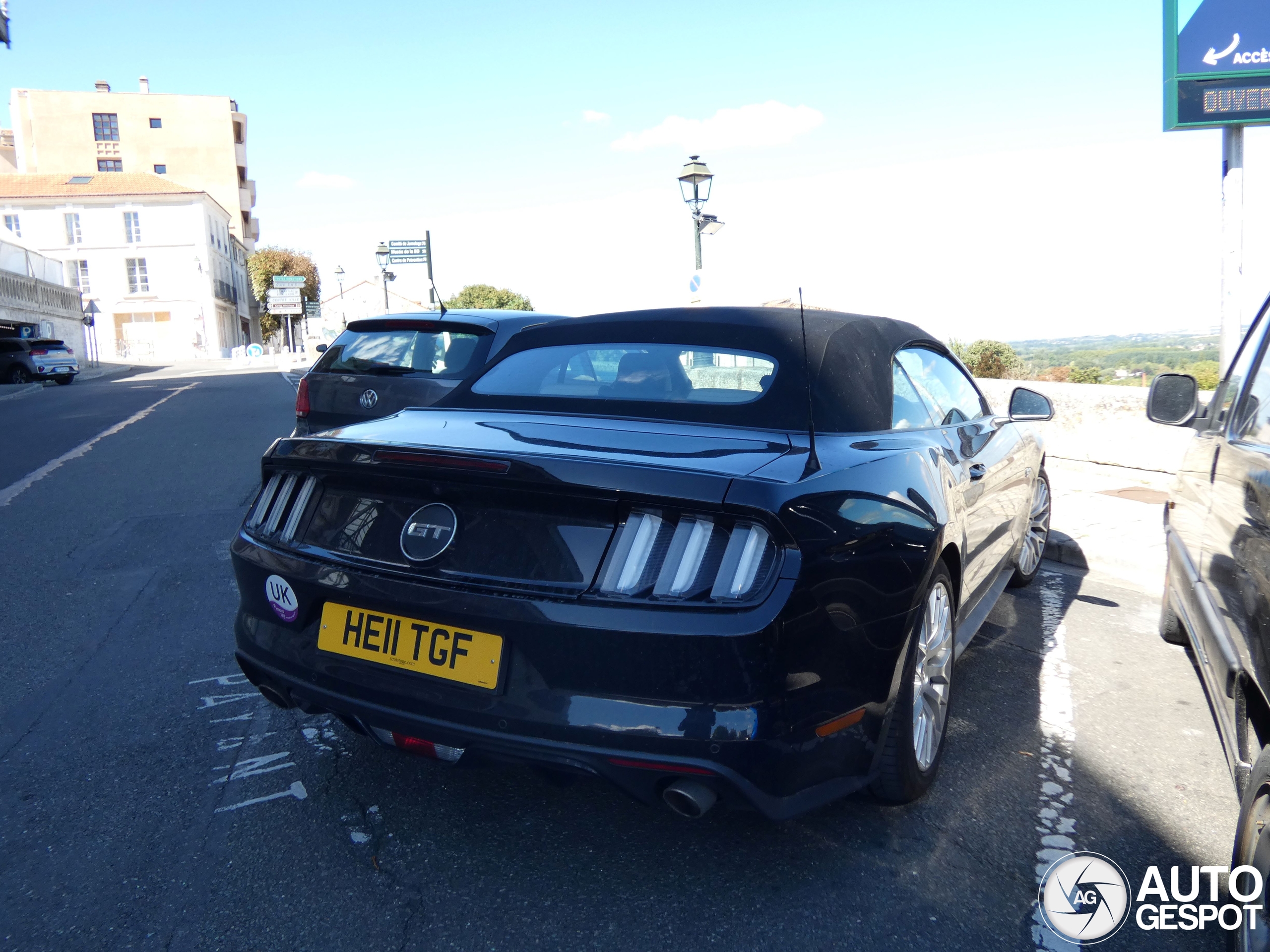 Ford Mustang GT Convertible 2015