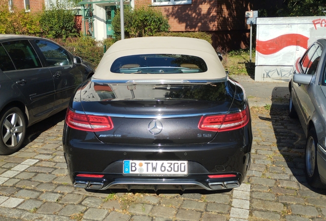 Mercedes-AMG S 63 Convertible A217