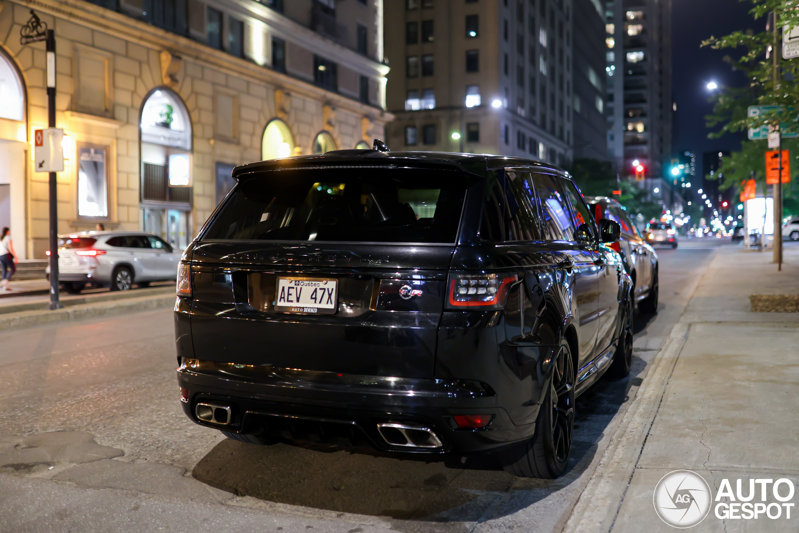 Land Rover Range Rover Sport SVR 2018