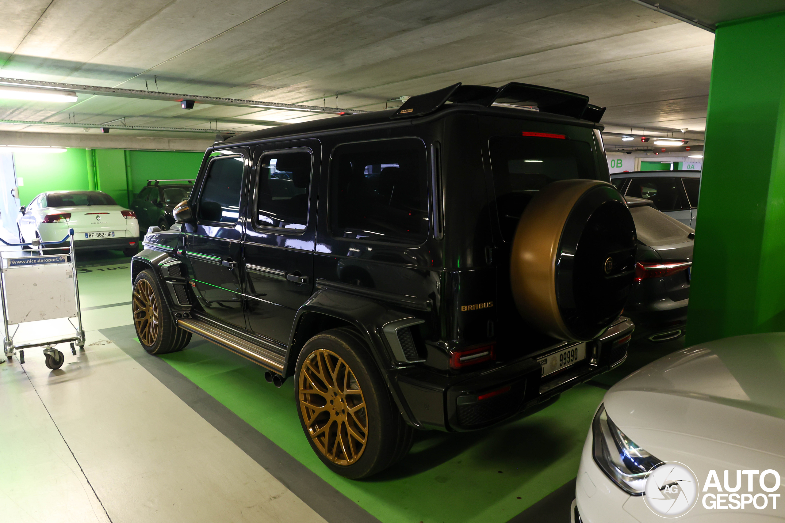 Mercedes-AMG Brabus G B40S-800 Black&Gold Edition W463 2018