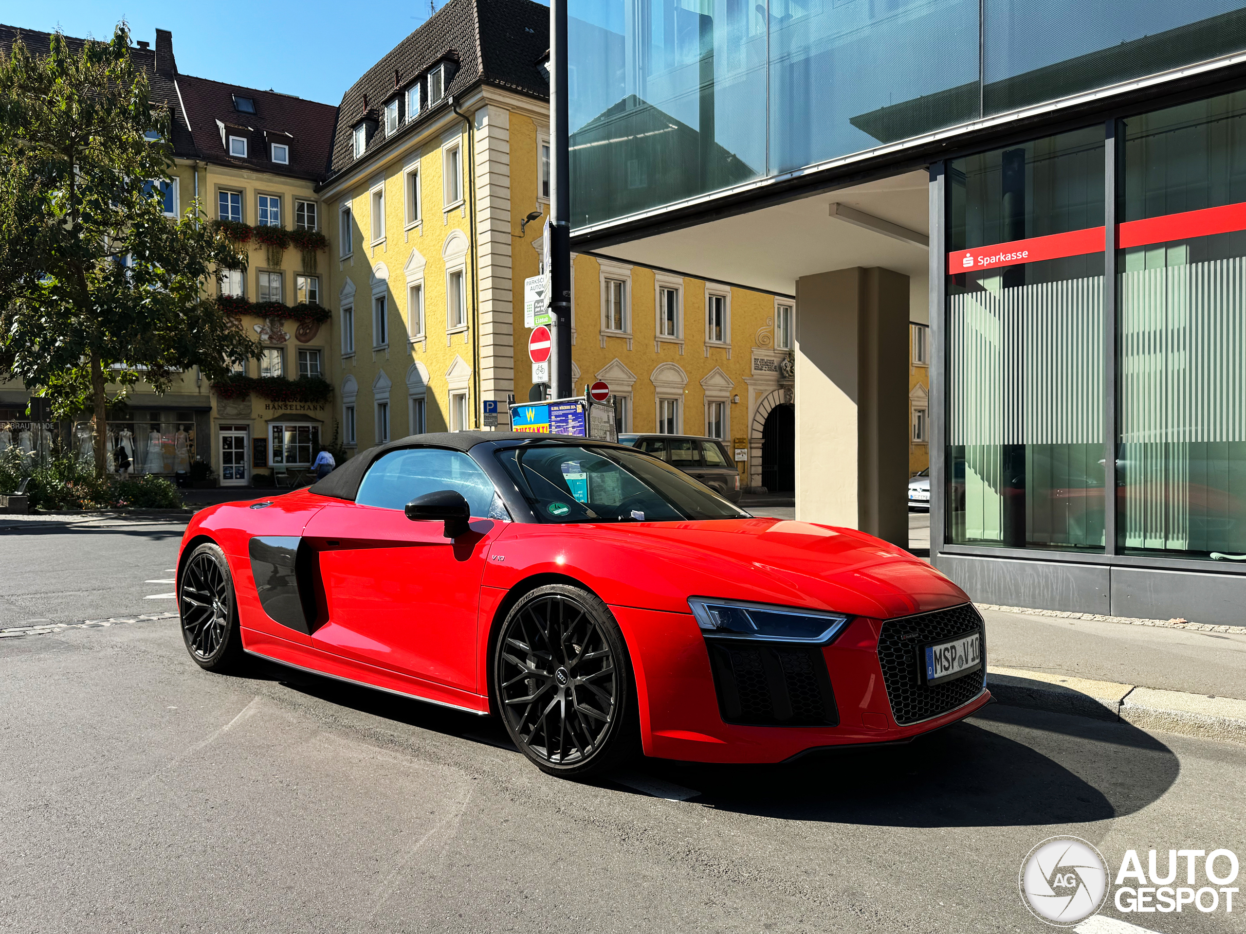 Audi R8 V10 Plus Spyder 2017