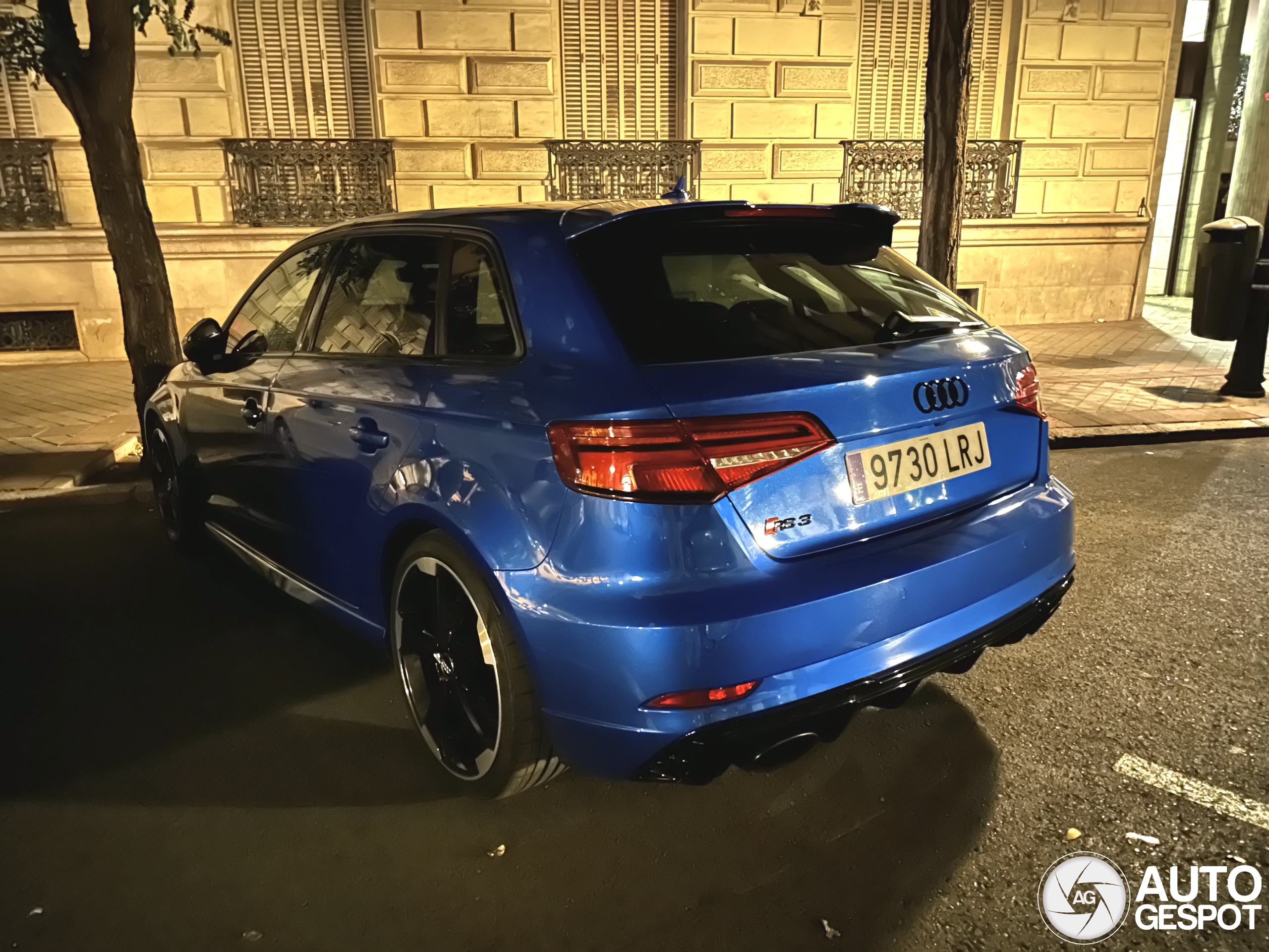 Audi RS3 Sportback 8V 2018