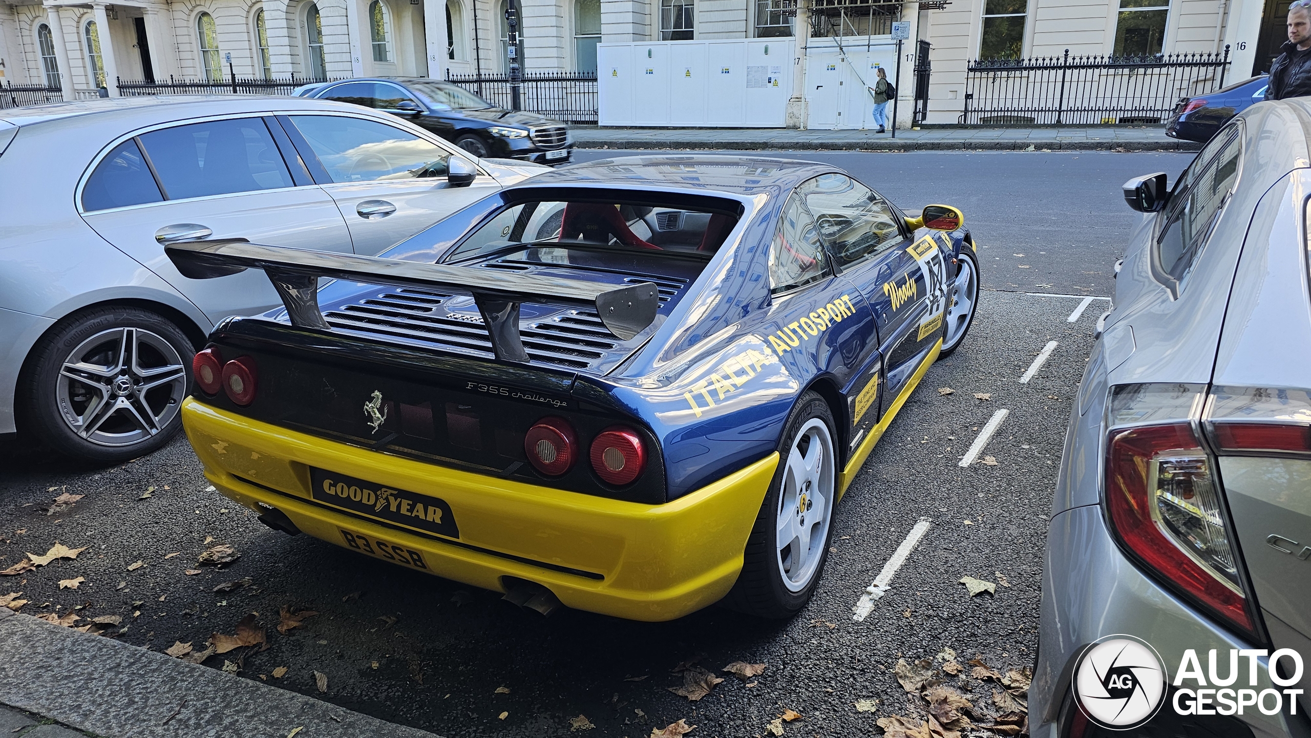 Tomytec Choroq Zero Z-69C Modèle Ferrari F355 Challenge Jaune Fini