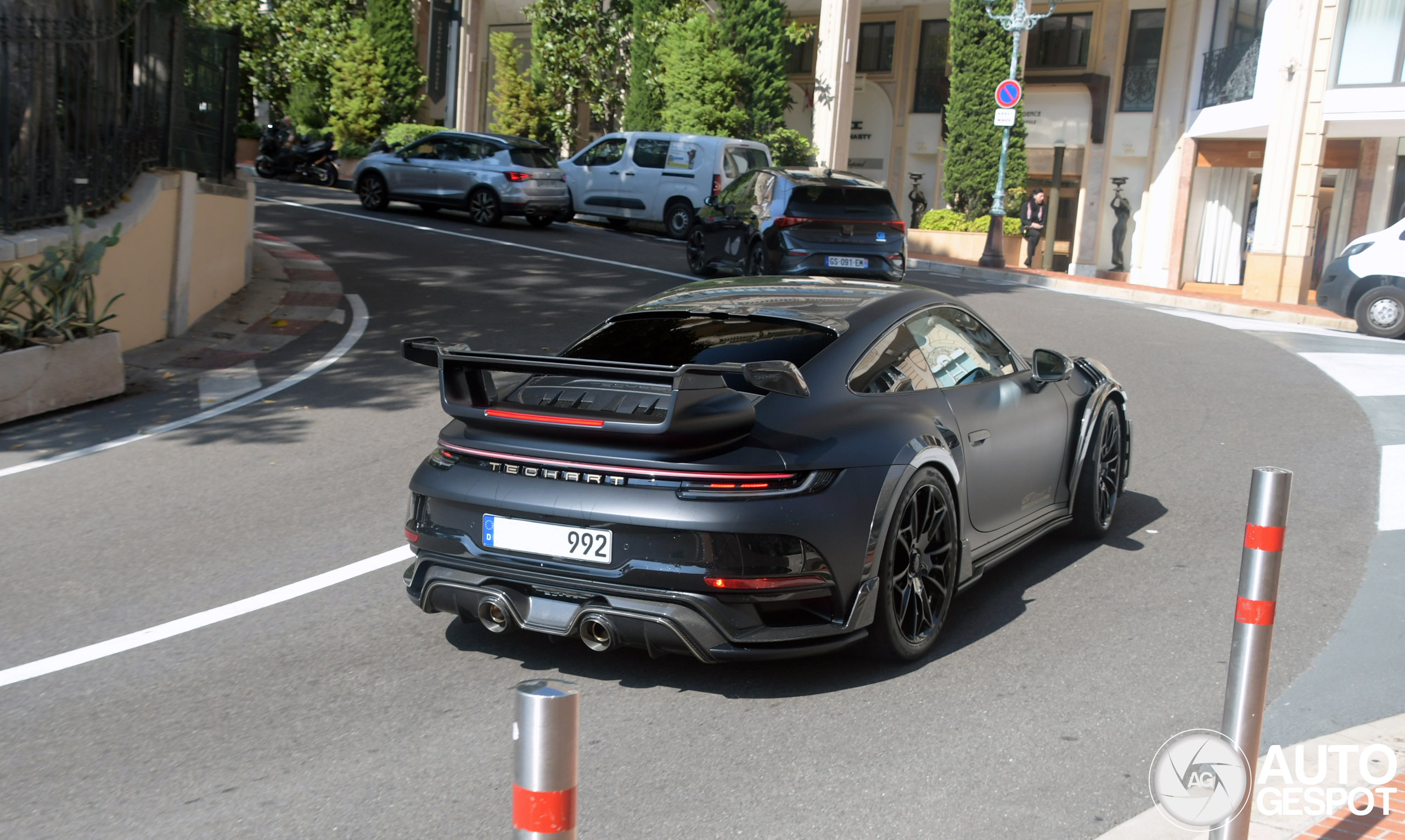 Porsche TechArt 992 GT Street R Monochrome